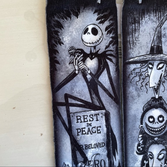 Nightmare Before Christmas x Haunted Mansion Socks - Picture 11 of 15